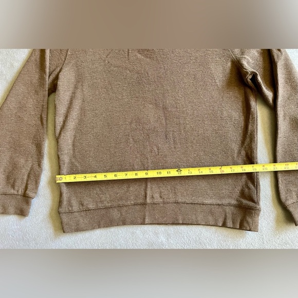 Tasso Elba Men’s 1/4 Zip Long Sleeve Sweater Brown Size Small - Picture 3 of 6